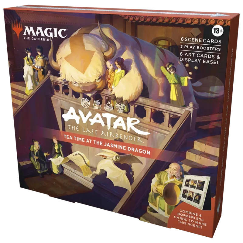 Magic - Avatar: The Last Airbender - Scene Box (Tea Time at the Jasmine Dragon)