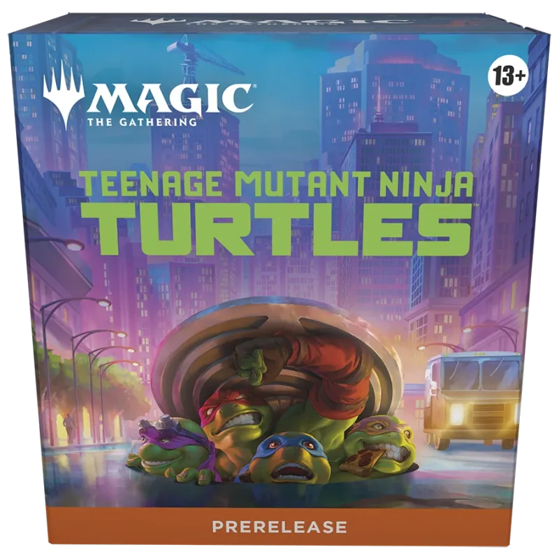 Magic - Teenage Mutant Ninja Turtles - Kit de Pré Lançamento em Inglês Magic - Teenage Mutant Ninja Turtles - Kit de Pré Lançamento em Inglês