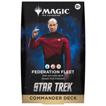 Magic - Star Trek - Deck de Commander - Federation Fleet (previsão de envio 13/11/2026)