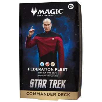 Magic - Star Trek - Deck de Commander - Federation Fleet (previsão de envio 13/11/2026)