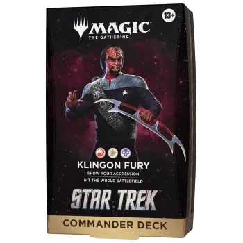 Magic - Star Trek - Deck de Commander - Klingon Fury (previsão de envio 13/11/2026)