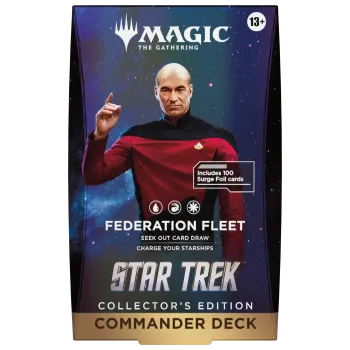 Magic - Star Trek - Deck de Commander de Colecionador - Federation Fleet (previsão de envio 13/11/2026)