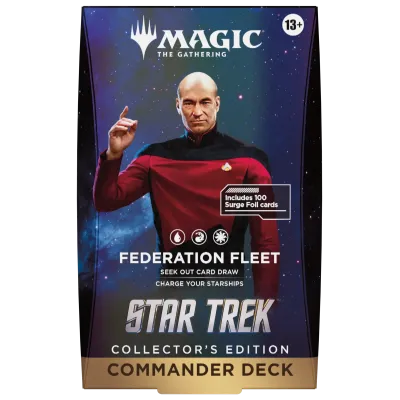 Magic - Star Trek - Deck de Commander de Colecionador- Kit com 4 (previsão de envio 13/11/2026)