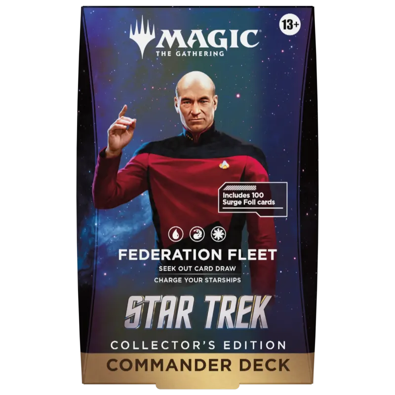 Magic - Star Trek - Deck de Commander de Colecionador- Kit com 4 (previsão de envio 13/11/2026)