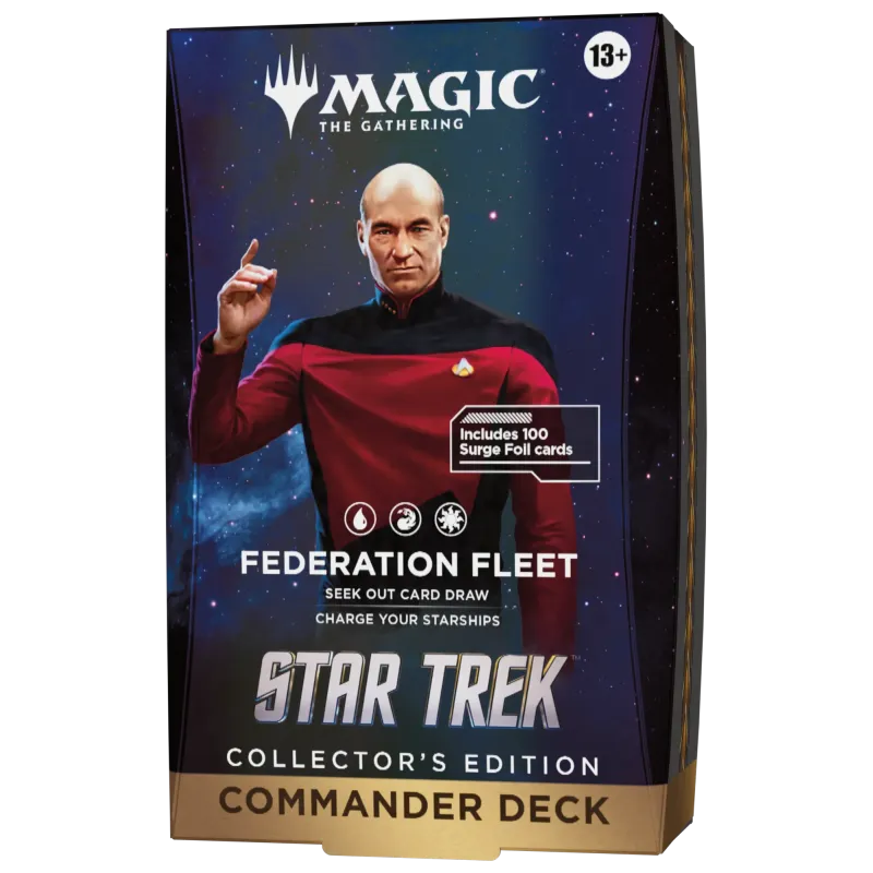 Magic - Star Trek - Deck de Commander de Colecionador- Kit com 4 (previsão de envio 13/11/2026)