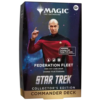 Magic - Star Trek - Deck de Commander de Colecionador - Federation Fleet (previsão de envio 13/11/2026)