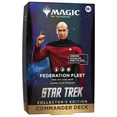 Magic - Star Trek - Deck de Commander de Colecionador- Kit com 4 (previsão de envio 13/11/2026)