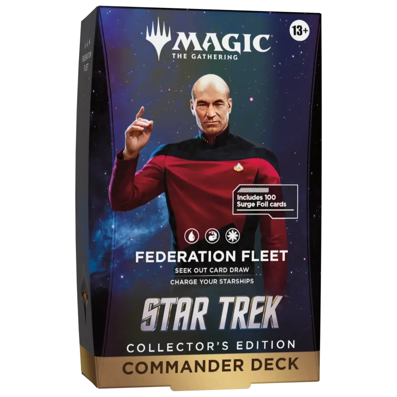 Magic - Star Trek - Deck de Commander de Colecionador- Kit com 4 (previsão de envio 13/11/2026)