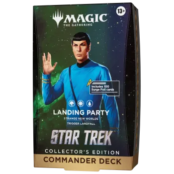 Magic - Star Trek - Deck de Commander de Colecionador - Landing Party (previsão de envio 13/11/2026)