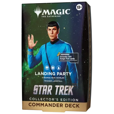 Magic - Star Trek - Deck de Commander de Colecionador - Landing Party (previsão de envio 13/11/2026)