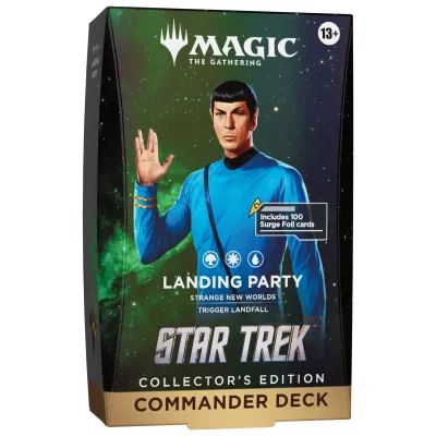 Magic - Star Trek - Deck de Commander de Colecionador - Landing Party (previsão de envio 13/11/2026)