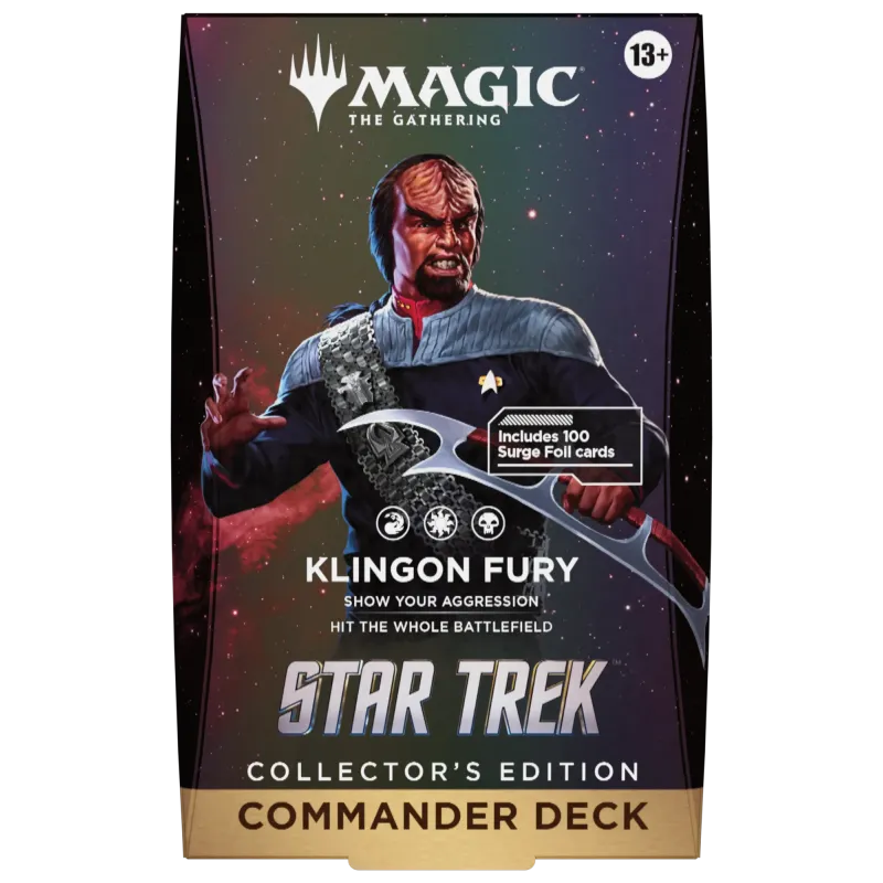 Magic - Star Trek - Deck de Commander de Colecionador- Kit com 4 (previsão de envio 13/11/2026)