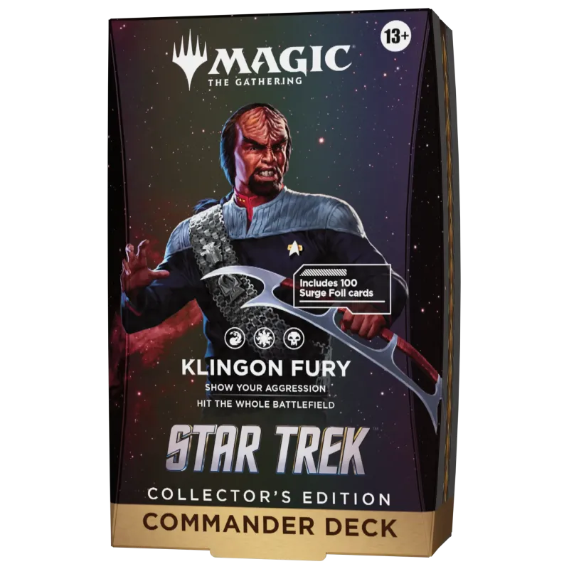 Magic - Star Trek - Deck de Commander de Colecionador- Kit com 4 (previsão de envio 13/11/2026)