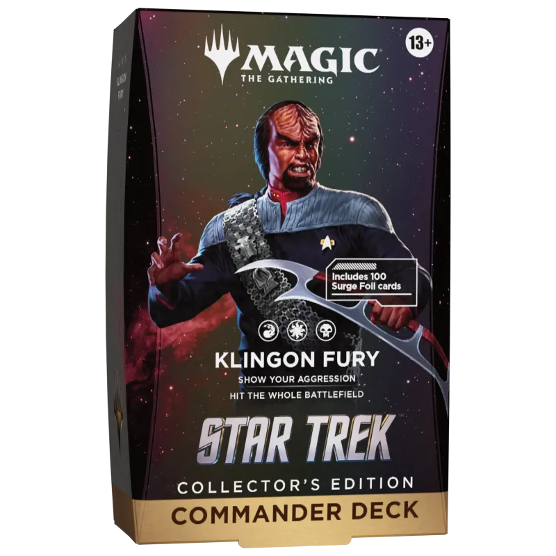 Magic - Star Trek - Deck de Commander de Colecionador- Kit com 4 (previsão de envio 13/11/2026)