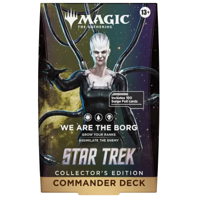 Magic - Star Trek - Deck de Commander de Colecionador - We Are the Borg (previsão de envio 13/11/2026) Magic - Star Trek - Deck de Commander de Colecionador - We Are the Borg (previsão de envio 13/11/2026)