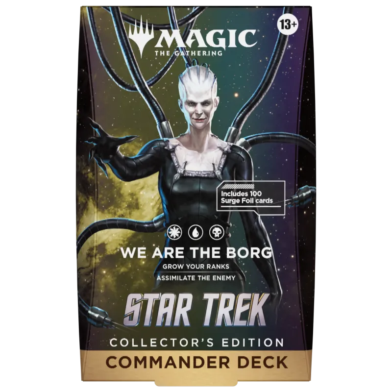 Magic - Star Trek - Deck de Commander de Colecionador - We Are the Borg (previsão de envio 13/11/2026) Magic - Star Trek - Deck de Commander de Colecionador - We Are the Borg (previsão de envio 13/11/2026)