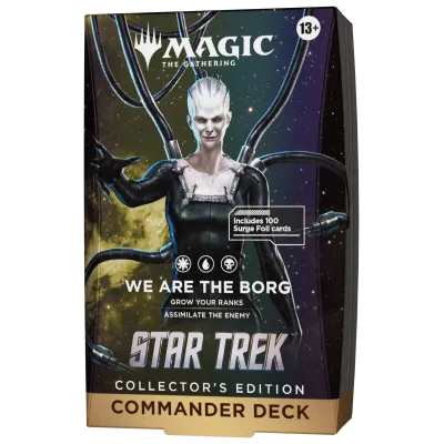 Magic - Star Trek - Deck de Commander de Colecionador - We Are the Borg (previsão de envio 13/11/2026) Magic - Star Trek - Deck de Commander de Colecionador - We Are the Borg (previsão de envio 13/11/2026)