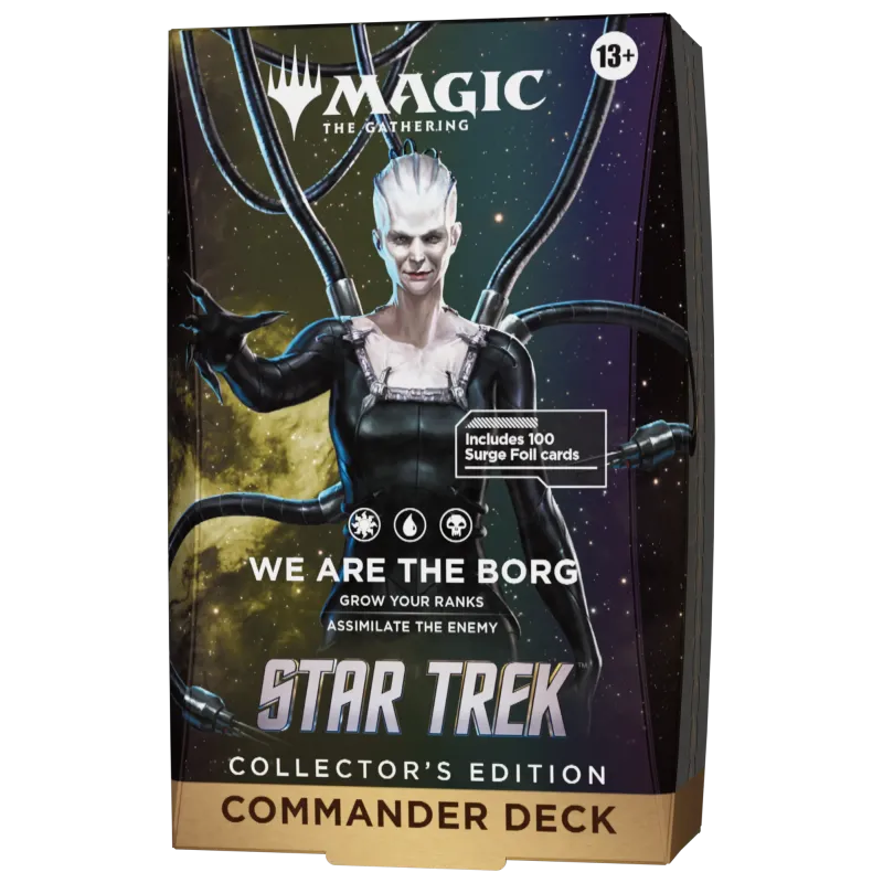 Magic - Star Trek - Deck de Commander de Colecionador - We Are the Borg (previsão de envio 13/11/2026) Magic - Star Trek - Deck de Commander de Colecionador - We Are the Borg (previsão de envio 13/11/2026)