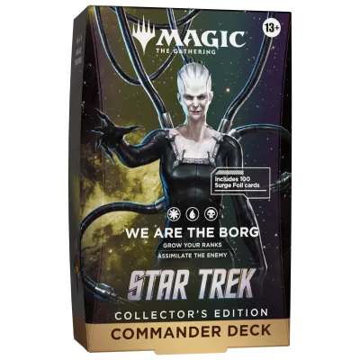 Magic - Star Trek - Deck de Commander de Colecionador - We Are the Borg (previsão de envio 13/11/2026) Magic - Star Trek - Deck de Commander de Colecionador - We Are the Borg (previsão de envio 13/11/2026)