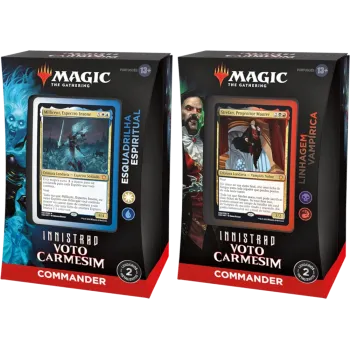 Magic - Innistrad Voto Carmesim Commander - 2 Decks em Português
