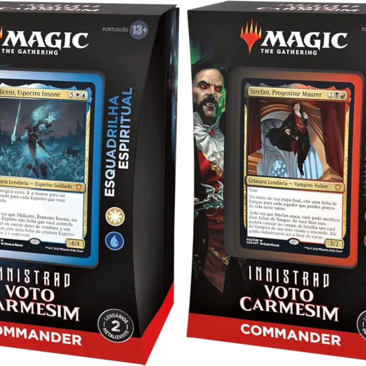 Magic - Innistrad Voto Carmesim Commander - 2 Decks em Português