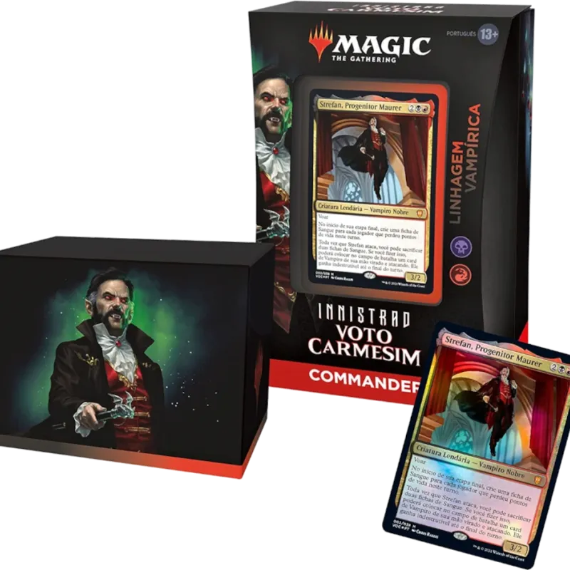 Magic - Innistrad Voto Carmesim Commander - 2 Decks em Português