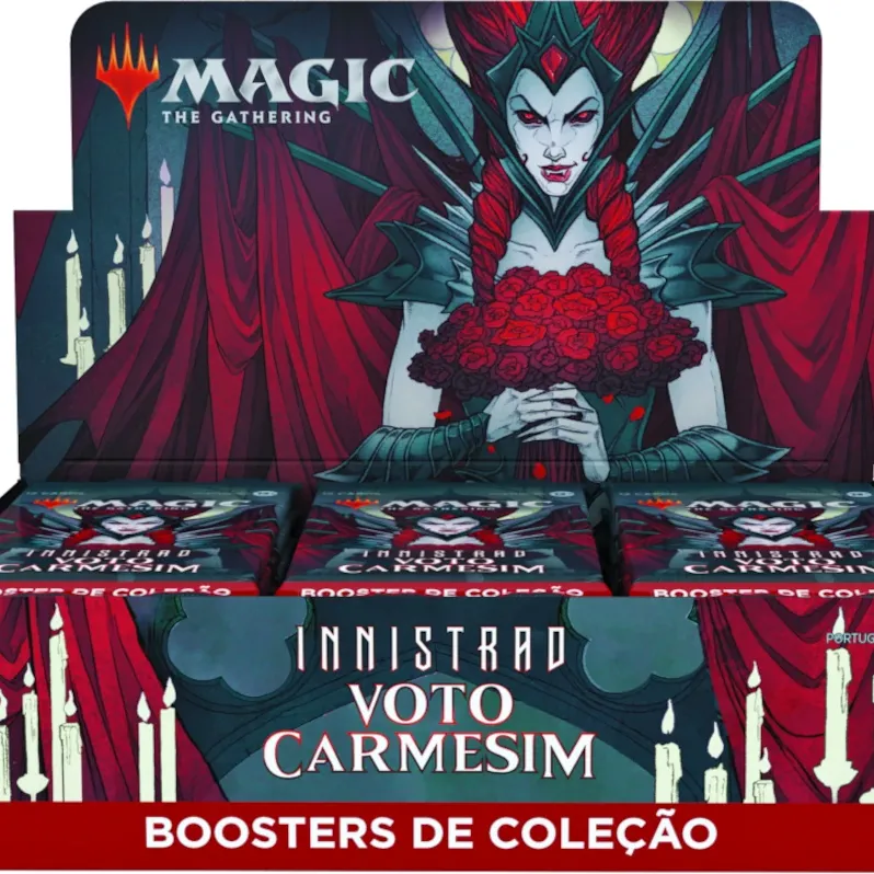 Magic - Innistrad Voto Carmesim - Caixa de Booster de Coleção em Português Magic - Innistrad Voto Carmesim - Caixa de Booster de Coleção em Português
