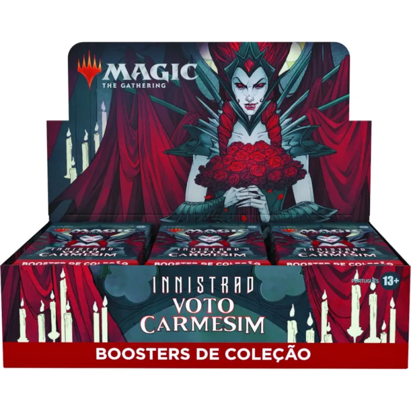 Magic - Innistrad Voto Carmesim - Caixa de Booster de Coleção em Português