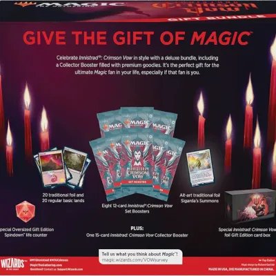 Magic - Innistrad Voto Carmesim - Pacote de Presente (Gift Bundle) em Inglês