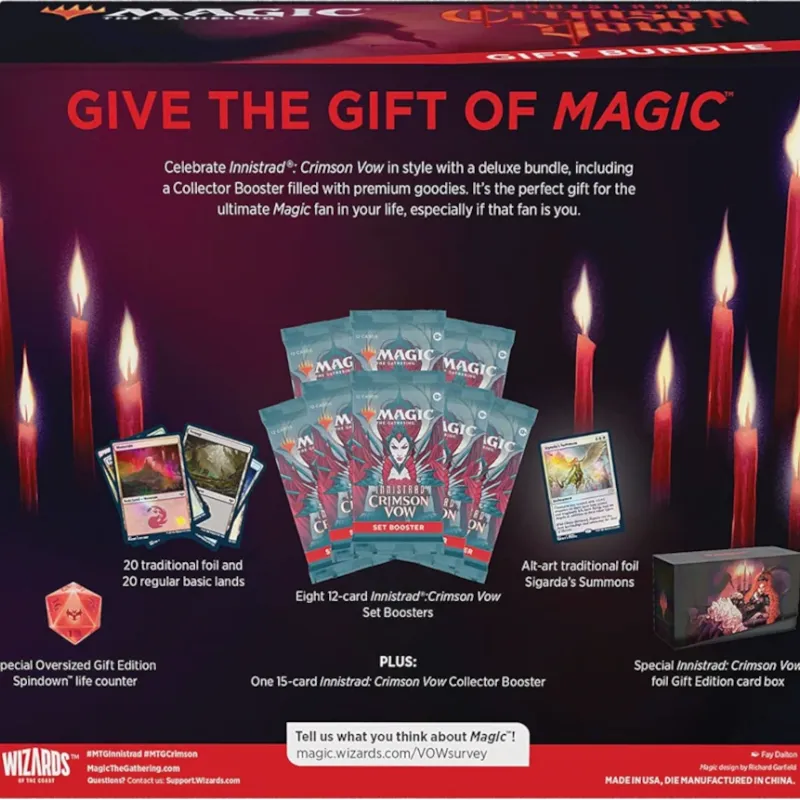 Magic - Innistrad Voto Carmesim - Pacote de Presente (Gift Bundle) em Inglês