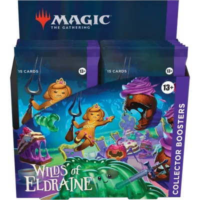 Magic - Terras Selvagens de Eldraine - Caixa de Booster de Colecionador em Inglês