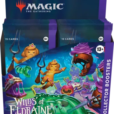 Magic - Terras Selvagens de Eldraine - Caixa de Booster de Colecionador em Inglês Magic - Terras Selvagens de Eldraine - Caixa de Booster de Colecionador em Inglês