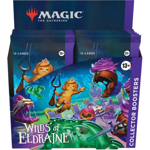 Magic - Terras Selvagens de Eldraine - Caixa de Booster de Colecionador em Inglês