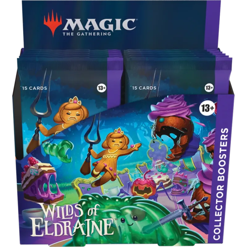 Magic - Terras Selvagens de Eldraine - Caixa de Booster de Colecionador em Inglês