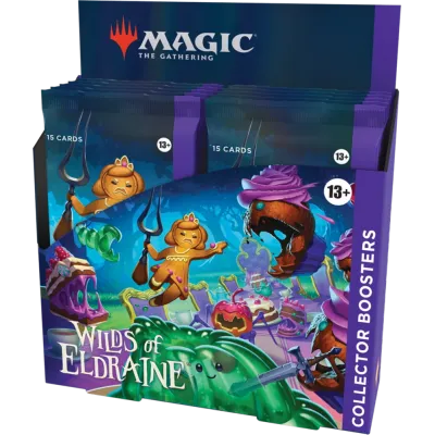Magic - Terras Selvagens de Eldraine - Caixa de Booster de Colecionador em Inglês