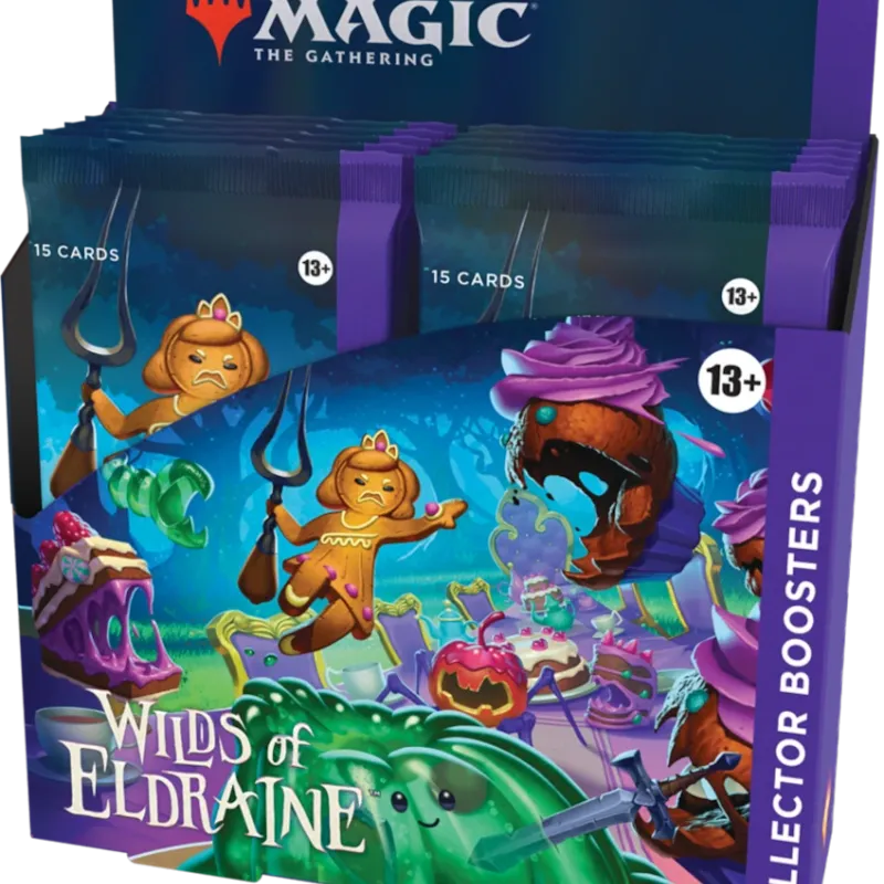 Magic - Terras Selvagens de Eldraine - Caixa de Booster de Colecionador em Inglês Magic - Terras Selvagens de Eldraine - Caixa de Booster de Colecionador em Inglês
