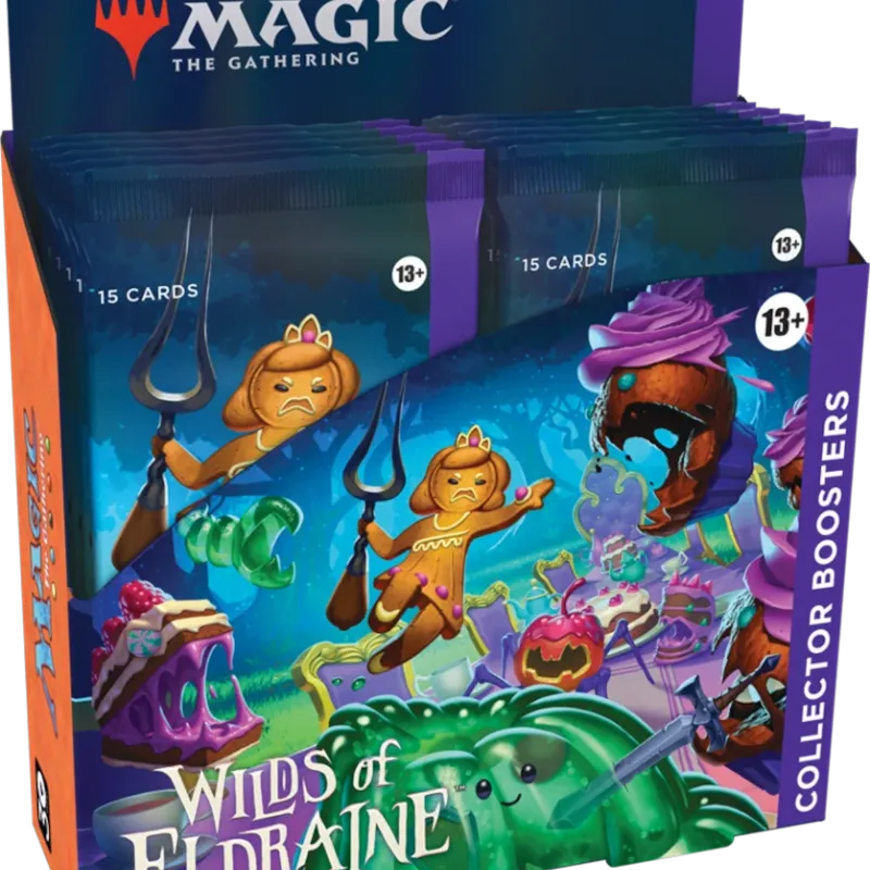 Magic - Terras Selvagens de Eldraine - Caixa de Booster de Colecionador em Inglês Magic - Terras Selvagens de Eldraine - Caixa de Booster de Colecionador em Inglês