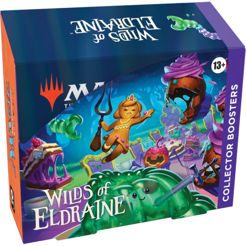 Magic - Terras Selvagens de Eldraine - Caixa de Booster de Colecionador em Inglês Magic - Terras Selvagens de Eldraine - Caixa de Booster de Colecionador em Inglês