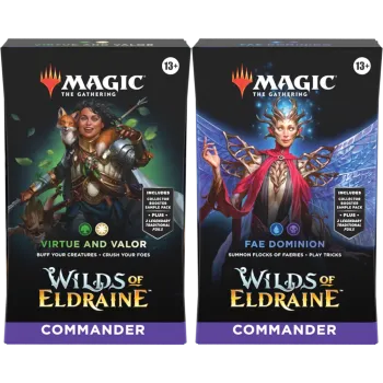 Magic - Terras Selvagens de Eldraine - Commander - 2 Decks em Inglês