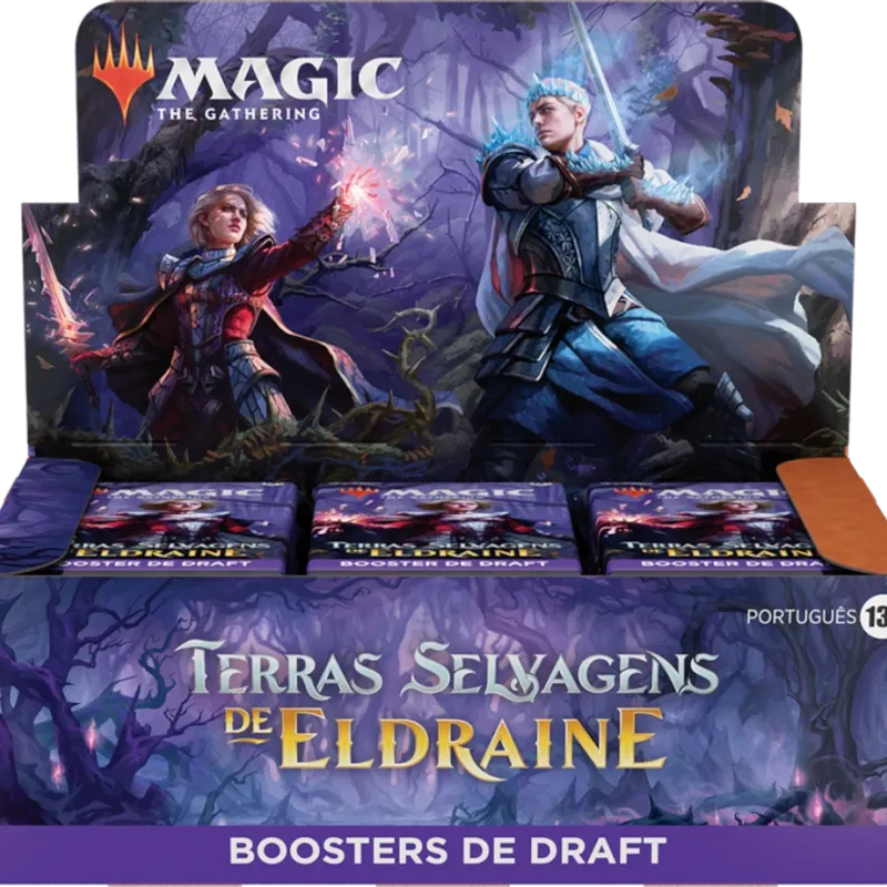Magic - Terras Selvagens de Eldraine - Caixa de Booster de Draft em Português Magic - Terras Selvagens de Eldraine - Caixa de Booster de Draft em Português