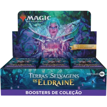 Magic - Terras Selvagens de Eldraine - Caixa de Booster de Coleção em Português