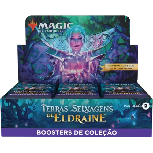 Magic - Terras Selvagens de Eldraine - Caixa de Booster de Coleção em Português