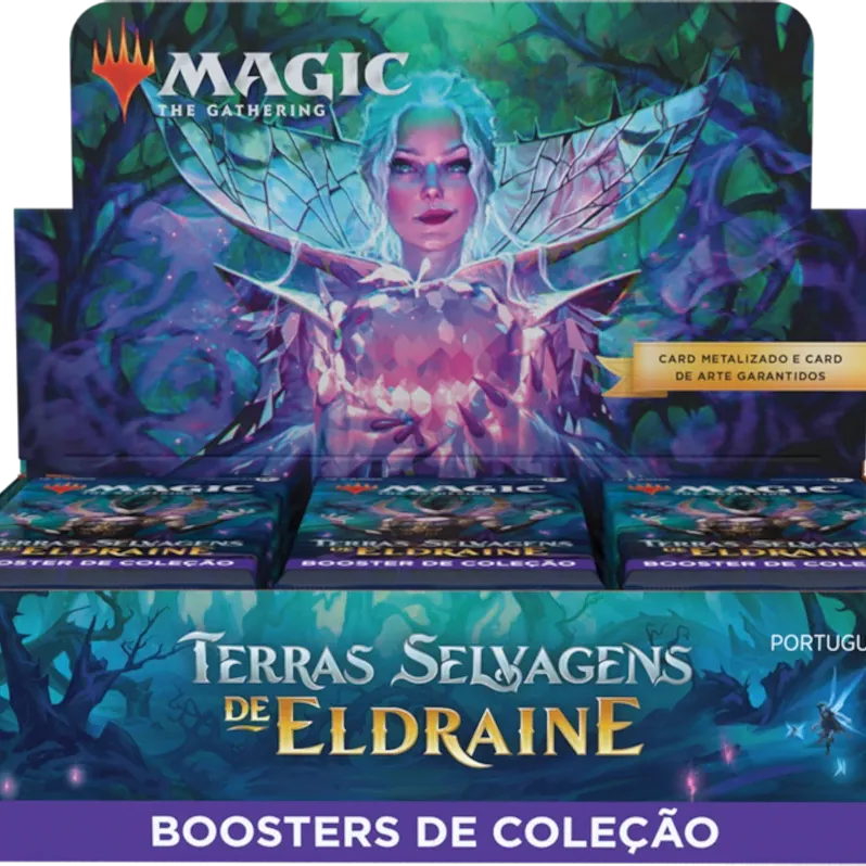 Magic - Terras Selvagens de Eldraine - Caixa de Booster de Coleção em Português Magic - Terras Selvagens de Eldraine - Caixa de Booster de Coleção em Português