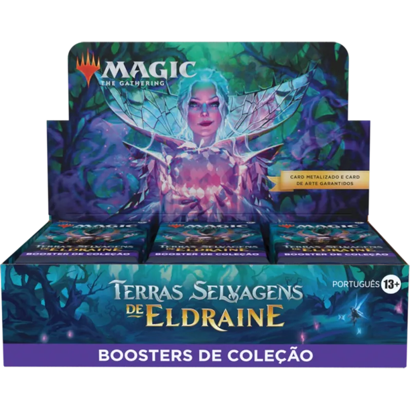 Magic - Terras Selvagens de Eldraine - Caixa de Booster de Coleção em Português