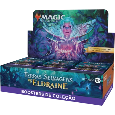 Magic - Terras Selvagens de Eldraine - Caixa de Booster de Coleção em Português
