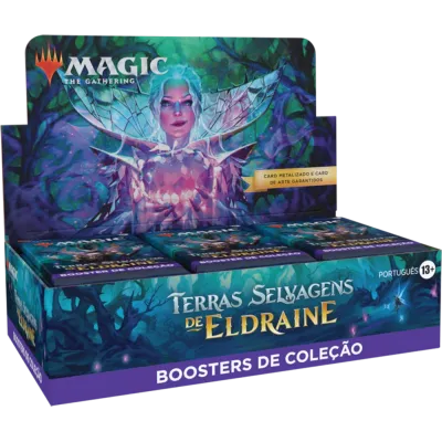 Magic - Terras Selvagens de Eldraine - Caixa de Booster de Coleção em Português