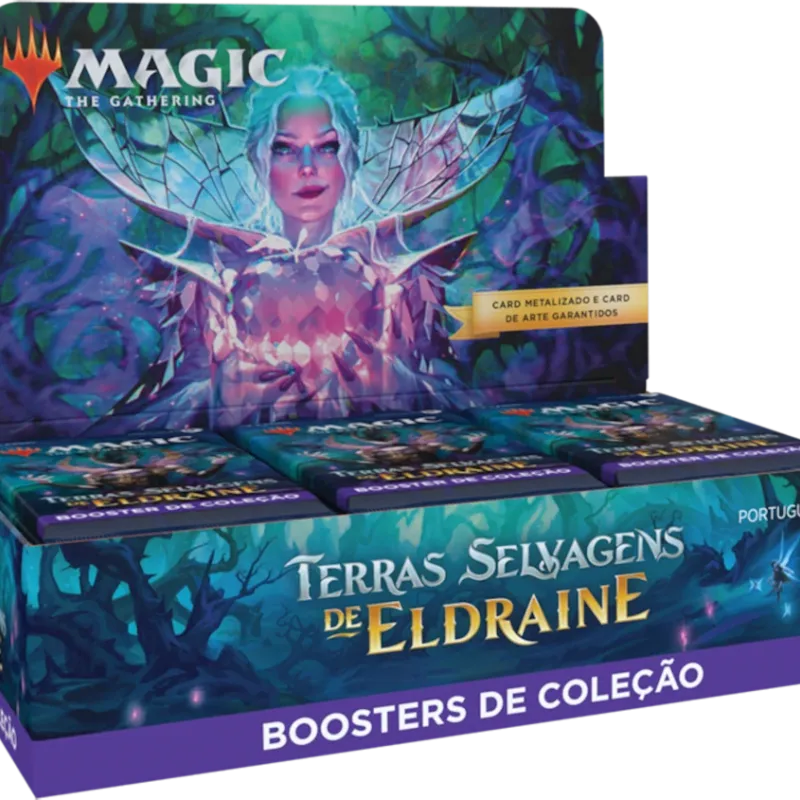 Magic - Terras Selvagens de Eldraine - Caixa de Booster de Coleção em Português Magic - Terras Selvagens de Eldraine - Caixa de Booster de Coleção em Português