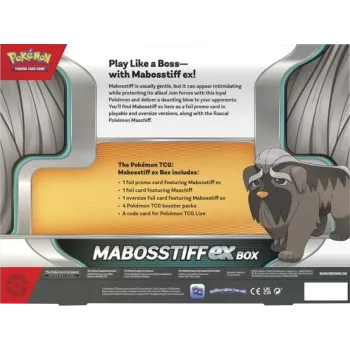 Pokémon - Box Coleção Mabosstiff EX