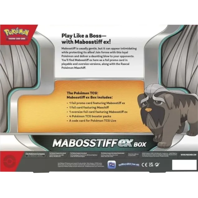 Pokémon - Box Coleção Mabosstiff EX