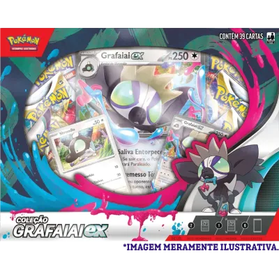 Pokémon - Box Coleção Grafaiai EX